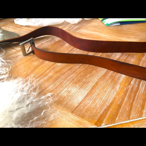 H&M Other - Two fair condition H & M brown leather mens belts